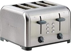 40605 4-Slice Toaster With Dual Controls In Stainless Steel
