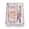 Best Nana Ever Funny Coffee Mug Nana Gifts For Women Grandma Mothers Day Gifts For Nana Women From Grandchildren Grandson Grandkids Grandma Marble Cup 14 Oz Pink With Gift Box