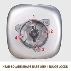 Non-Stick Bread Pan With Kneading Paddle For Kitchen Arm 2LB Vertical Bread Maker KA8520 KA8510 Teflon Coated - Custom Replacement Parts Fit ONLY Certain Vertical 2LB Bread Machines -KitchenAid Shop 41DPBvfJuLL