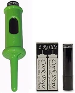 Original Wine Bottle Opener, With 3 13238 Refill Cartridges (Black) -KitchenAid Shop 41DV3SbKwkL. AC