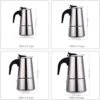 Kkhouse Stainless Steel Coffee Pot Mocha Espresso Latte Percolator Stove Coffee Maker Pot Percolator Drink Tool Cafetiere Latte Stovetop (300ml)