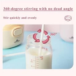 Formula Mixer - Milk Powder Blender Stirrer - Handheld Mini Electric Mixer - Drink Mixer - Suitable For Use Above 4fl.oz 12 Formula Mixer - Milk Powder Blender Stirrer - Handheld Mini Electric Mixer - Drink Mixer - Suitable For Use Above 4fl.oz -KitchenAid Shop 41Dgaa9syKS
