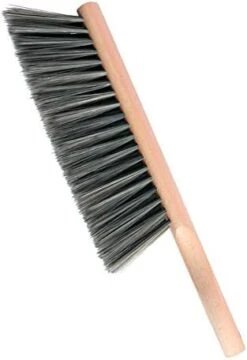 Horsehair Hand Brush Soft Bristles Oiled Beech Wood Handle Small 12 Inch Long (White Horsehair) -KitchenAid Shop 41DkuAsLWAL. AC