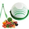 5 In 1 Salad Cutter Bowl | 60 Second Salad | Easy Slicer Chopper Strainer Cutting Board All In One | Strong And Durable| Fruit And Vegetable Cutter | Safe And Non-Toxic Food Grade BPA Free Material -KitchenAid Shop 41DlYNRSDNL
