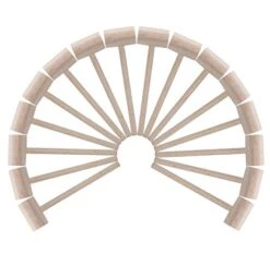 16 PCS Wooden Crab Mallets Natural Hardwood Lobster Hammers