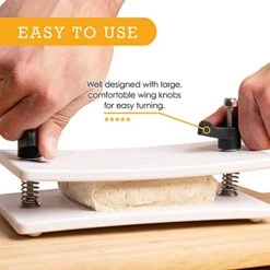 Extra Firm Tofu Press - By Healthy Express - Premium Curved Plates For Superior Pressing Results On Firm And Extra Firm Tofu. Perfect Press Every Time! -KitchenAid Shop 41DrrqfYDxL