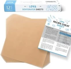 Silicone Dehydrator Sheets (12 Pack), Jerky, Fruit, And More! Dehydrator Accessories For Cosori Dehydrator, Excalibur, Magic Mill Dehydrator - Fine Mesh Dehydrator Trays -KitchenAid Shop 41DzucQemiL. AC