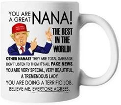 Trump Great Mom Mother's Day Family Funny Ceramic Coffee Mug Tea Cup PB111 -KitchenAid Shop 41EBnCvUWgL. AC