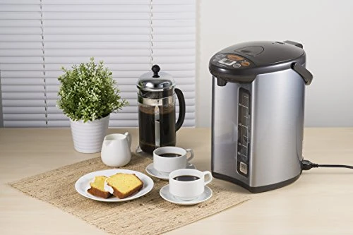 Micom Water Boiler & Warmer, 135 Oz. / 4.0 Liters, Silver And NS-ZCC10 Neuro Fuzzy Rice Cooker, 5.5-Cup, White 4 Micom Water Boiler & Warmer, 135 Oz. / 4.0 Liters, Silver And NS-ZCC10 Neuro Fuzzy Rice Cooker, 5.5-Cup, White - Image 2