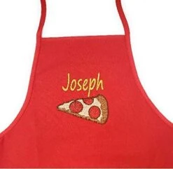 Personalized Kids Apron Embroidered With Name And Design -KitchenAid Shop 41EG37dyEwL