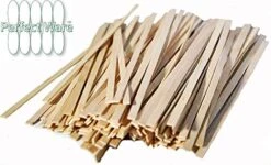 Perfect Stix Perfectware PW CS 200-2000ct Wooden Coffee Stirrer With Square Ends, 5.5" (Pack Of 2000)