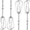 TAINLESS STEEL W10490648 Hand Mixer Turbo Attachment Beaters By BlueStars - Exact Fit For KitchenAid Whirlpool Mixers - Replaces KHM2B W10490648 KHM5 AP5644233 AP5644233 PS4082859 W10240913-4 PACKS -KitchenAid Shop 41EXTEQO8SS