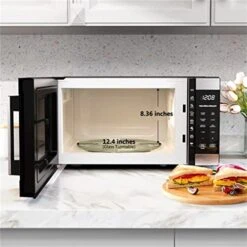 1.6 Cubic Feet 1100W Countertop Sensor Microwave Ideal For Home Kitchen Cooking Food Warming, Stainless Steel -KitchenAid Shop 41EaAMatmFL