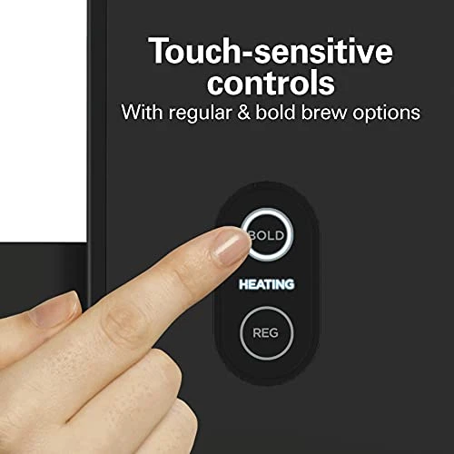 Hamilton Beach 49900 FlexBrew Single-Serve Coffee Maker Compatible With Pod Packs And Grounds, 8 Ounces, Black-Fast Brewing 6 Hamilton Beach 49900 FlexBrew Single-Serve Coffee Maker Compatible With Pod Packs And Grounds, 8 Ounces, Black-Fast Brewing - Image 4