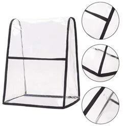 Clear Stand Mixer Cover, Kitchen Aid Mixer Covers For Kitchenaid Hamilton Mixers, Dust Cover Fits All Tilt Head & Bowl Lift Compatible 5-8 Quart Models(Transparent) 14 Clear Stand Mixer Cover, Kitchen Aid Mixer Covers For Kitchenaid Hamilton Mixers, Dust Cover Fits All Tilt Head & Bowl Lift Compatible 5-8 Quart Models(Transparent) -KitchenAid Shop 41Epv8fdaDL