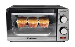 HKM-1000 10-Liter Kitchen Magic Collection Toaster Oven, One Size, Silver -KitchenAid Shop 41Ev1FIIYXL
