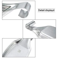 2 Pack 304 Stainless Steel Spoon Rest, MSY BIGSUNNY Stainless Steel Utensil Spoon Rest Holder For Cooking, Spatula Ladle Holder, Oversized -KitchenAid Shop 41F0GuTnFrL