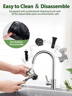 Slow Juicer, Aeitto Cold Press Juicer, BPA Free Juicer Machines Easy To Clean, Celery Juicer With Quiet Motor & Reverse Function, Masticating Juicer For Vegetable And Fruit 12 Slow Juicer, Aeitto Cold Press Juicer, BPA Free Juicer Machines Easy To Clean, Celery Juicer With Quiet Motor & Reverse Function, Masticating Juicer For Vegetable And Fruit -KitchenAid Shop 41FEqB6iBxL