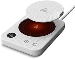 NIGMA Coffee Mug Warmer For Desk, Electric Cup Candle Warmer With Auto Shut Off, Smart Kitchen Gadget For Heating Coffee, Tea, Hot Chocolate, And Milk (No Cup, Black) 28 NIGMA Coffee Mug Warmer For Desk, Electric Cup Candle Warmer With Auto Shut Off, Smart Kitchen Gadget For Heating Coffee, Tea, Hot Chocolate, And Milk (No Cup, Black) -KitchenAid Shop 41FTWPC0WqL. AC