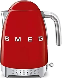 Smeg Cream Stainless Steel 50's Retro Variable Temperature Kettle -KitchenAid Shop 41FUXXMR7DL. AC