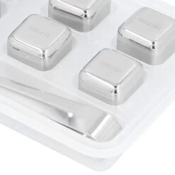 Stones, 6Pcs Ice Cubes Reusable Beer Beverages Ice Stone With Clamp -KitchenAid Shop 41FcDhEyYGL