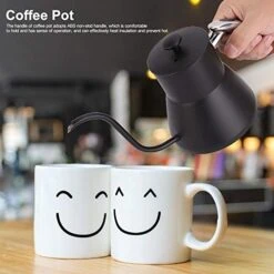 Stainless Steel Pour Over Drip Kettle With Gooseneck Mouth For Coffee Tea (800ml) -KitchenAid Shop 41FdiJtPIAL