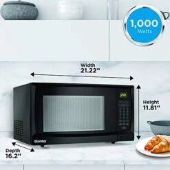 Microwave Oven 1.1 Cu. Ft. Black, 1000 Watts -KitchenAid Shop 41FmbkodlwL