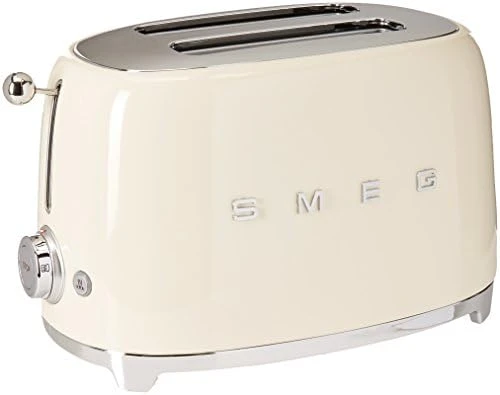 Smeg TSF01CRUS 50's Retro Style Aesthetic 2 Slice Toaster, Cream 6 Smeg TSF01CRUS 50's Retro Style Aesthetic 2 Slice Toaster, Cream - Image 4
