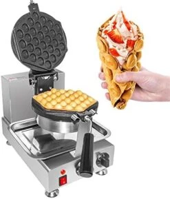 Bubble Waffle Maker | Waffle Iron With Nonstick Coating | Stainless Steel (Rotating (Hexagon-Shaped)) -KitchenAid Shop 41FsMKfwWWL. AC
