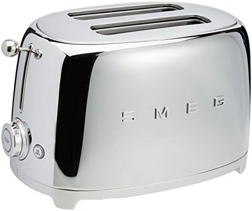 Smeg TSF01CRUS 50's Retro Style Aesthetic 2 Slice Toaster, Cream 5 Smeg TSF01CRUS 50's Retro Style Aesthetic 2 Slice Toaster, Cream - Image 3