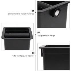 DOITOOL Espresso Coffee Maker Coffee Ground Bucket Black Coffee Knock Box Espresso Container Knock Box Manual Grinder Home Coffee For Home Shop Kitchen Office Bar Barista Expresso Coffee 13 DOITOOL Espresso Coffee Maker Coffee Ground Bucket Black Coffee Knock Box Espresso Container Knock Box Manual Grinder Home Coffee For Home Shop Kitchen Office Bar Barista Expresso Coffee -KitchenAid Shop 41G1AMqzICS