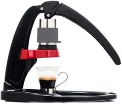 Flair Espresso Maker - Classic With Pressure Kit: All Manual Lever Espresso Machine For The Home With Stainless Steel Tamper, Pressure Gauge And Portable Carrying Case -KitchenAid Shop 41G1SylzhlL. AC