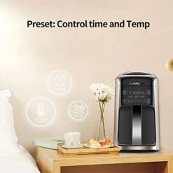 Joyoung DJ13U-P10 Superfine Grinding Automatic Hot Soy Milk Maker With Preset Time And Temperature Function, Touch Screen, 900~1300ML -KitchenAid Shop 41G2xlXFHdL