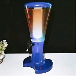 Beer Dispenser Drinks Dispenser Beer Dispenser,Beer Keg Juice Dispenser Beer Dispenser Cooler 3L Beverage Dispenser Separate Barrel Beverage Dispenser For Water (Color : Blue, Size : 48x20x24cm) -KitchenAid Shop 41G7Rvw3WCL