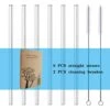 6 Pieces 8.5 Inches X 10 Mm Glass Straws, Perfect For Cold/Hot Beverages Such As Smoothies, Milkshakes, Teas And Juices 2 6 Pieces 8.5 Inches X 10 Mm Glass Straws, Perfect For Cold/Hot Beverages Such As Smoothies, Milkshakes, Teas And Juices -KitchenAid Shop 41GFR26L2pL