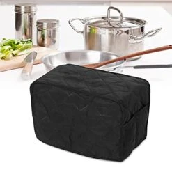 Kitchen Appliances Cover, Pressure Cooker Cover, Square For Home Kitchen Kitchen Appliances Electrical Appliances(Black, 40.6 * 23 * 25.4cm) 11 Kitchen Appliances Cover, Pressure Cooker Cover, Square For Home Kitchen Kitchen Appliances Electrical Appliances(Black, 40.6 * 23 * 25.4cm) -KitchenAid Shop 41GLEBG9JAS