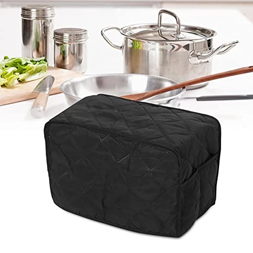 Kitchen Appliances Cover, Pressure Cooker Cover, Square For Home Kitchen Kitchen Appliances Electrical Appliances(Black, 40.6 * 23 * 25.4cm) 6 Kitchen Appliances Cover, Pressure Cooker Cover, Square For Home Kitchen Kitchen Appliances Electrical Appliances(Black, 40.6 * 23 * 25.4cm) - Image 4