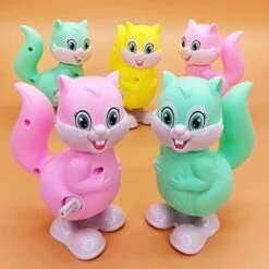 Clockwork Spring Toy Little Squirrel Simulated Animal Infant Enlightenment Boys And Girls Learning To Climb 1 To 8 Years Old Toys (Random Color) Kids Games 2-4 -KitchenAid Shop 41GOdEnpgiL