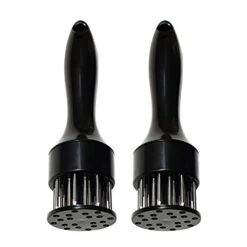 WSZDA 2PcsMeat Tenderizer Tool With Ultra Sharp Stainless Steel Needle Blades, Kitchen Tool For Tenderizing And Cooking BBQ, Marinade, Steak