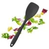 Basics Silicone Spatula Spoon (Spoonula) - Spatulas Silicone Heat Resistant To 480°F - Hygienic One Piece Rubber Spatula Spoon Design - Spoon Spatulas For Nonstick Cookware (Gray Black) -KitchenAid Shop 41GW5cqv0EL