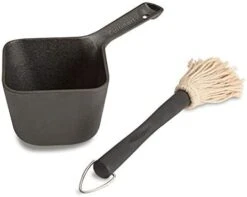 Cuisinart CBP-300 Cast Iron Basting Pot And Brush -KitchenAid Shop 41GW7o9v0yL. AC