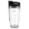 Nutri Ninja Blender Cup 24 Oz. Tritan Cups With Sip & Seal Lids. Compatible With BL480, BL490, BL640, BL680 Auto IQ Series Blenders (Pack Of 2) -KitchenAid Shop 41GZRb8RhkL