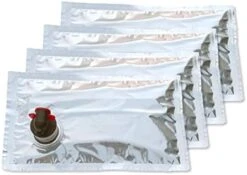 PortoVino Refill Dispenser Bag Compatible With Wine Purse - 3 Pack Spout Of 50oz. Each (1.5L) Flask Perfect For Parties And Concerts. Bladder Holds Up To 2 Bottles Of Wine Each! Reusable And BPA Free -KitchenAid Shop 41GbewRUzcL. AC