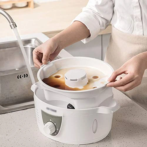 Large Capacity Electric Steamer Multi-Function Household 3-Layer Electric Steamer Food Steamer 5 Large Capacity Electric Steamer Multi-Function Household 3-Layer Electric Steamer Food Steamer - Image 3