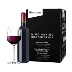 ABC Cork Co Wine Making Kit | 6 Gallon Wine Kit | Premium Ingredients For DIY Wine Making, Makes 30 Bottles Of Wine (Cabernet Sauvignon, Medium-Bodied)