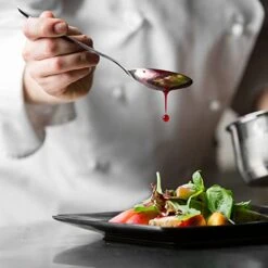 Professional Chef Plating Kit, 10 Piece Culinary Plating Set, Black, Stainless Steel (10 Piece, Black) -KitchenAid Shop 41GsOhCDlyL