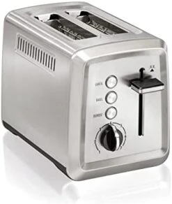 Hamilton Beach 2 Slice Toaster With Extra-Wide Slots, Bagel Setting, Toast Boost, Slide-Out Crumb Tray, Auto-Shutoff & Cancel Button, Digital With Defrost Function, Stainless Steel (22796) 16 Hamilton Beach 2 Slice Toaster With Extra-Wide Slots, Bagel Setting, Toast Boost, Slide-Out Crumb Tray, Auto-Shutoff & Cancel Button, Digital With Defrost Function, Stainless Steel (22796) -KitchenAid Shop 41Gtj tpcvL. AC