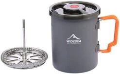 Camping Coffee Pot 750ML With French Press Coffee Maker -KitchenAid Shop 41GtxvF5AzL. AC