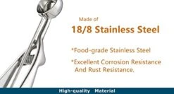 Professional 18/8 Stainless Steel Medium Cookie Scoop, Size 40 -KitchenAid Shop 41GwG3fBW0L