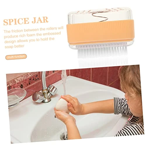 2pcs Box Roller Soap Foaming Box Travel Dispenser Travel Soap Case Soap Saver Box Soap Storage Tray Soap Dish Soap Bar Box Multi-Functional Soap Bubble Box Bathroom Accessories Pp 4 2pcs Box Roller Soap Foaming Box Travel Dispenser Travel Soap Case Soap Saver Box Soap Storage Tray Soap Dish Soap Bar Box Multi-Functional Soap Bubble Box Bathroom Accessories Pp - Image 2